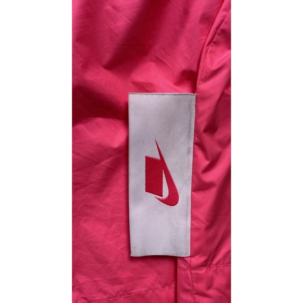 Nike Women's Oversized Windrunner Full‎ Zip  Jacket Pinksicle One Size (Stains)